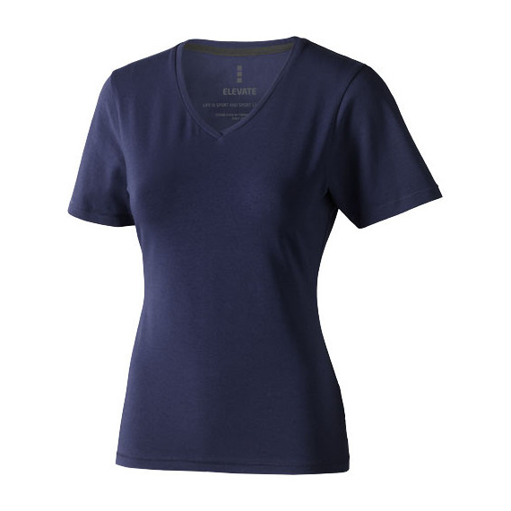 T-shirt publicitaire col V Kawartha Femme