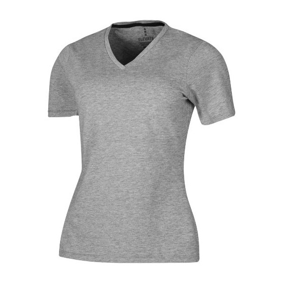 T-shirt publicitaire col V Kawartha Femme