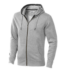 Sweater publicitaire capuche full zip Arora