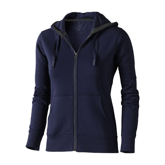 Sweater publicitaire capuche full zip Femme Arora