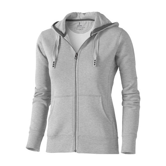 Sweater publicitaire capuche full zip Femme Arora