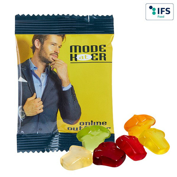 Bonbons publicitaires M&M's® personnalisables dans boîte