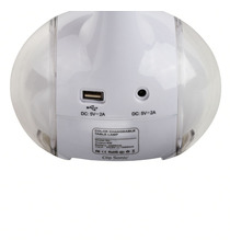 Lampe LED enceinte compatible Bluetooth® publicitaire