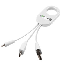 Câble publicitaire de recharge 3-en-1 Troop Câble publicitaire de recharge 3-en-1 Troop