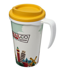 Mug publicitaire isolant Brite-Americano® grande 350 ml