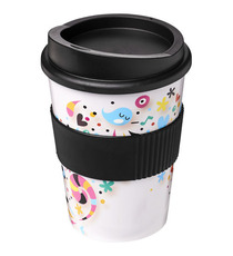Gobelet publicitaire Brite-Americano® medio 300 ml avec bandeau antidérapant