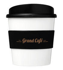 Gobelet publicitaire Brite-Americano® primo 250 ml avec bandeau antidérapant
