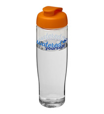 Bouteille publicitaire de sport H2O Tempo® 700 ml avec couvercle à clapet