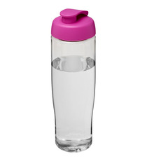 Bouteille publicitaire de sport H2O Tempo® 700 ml avec couvercle à clapet