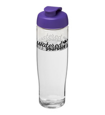Bouteille publicitaire de sport H2O Tempo® 700 ml avec couvercle à clapet Bouteille publicitaire de sport H2O Tempo® 700 ml avec couvercle à clapet