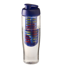 Bouteille publicitaire de sport et infuseur H2O Tempo® 700 ml avec couvercle à clapet Bouteille publicitaire de sport et infuseur H2O Tempo® 700 ml avec couvercle à clapet