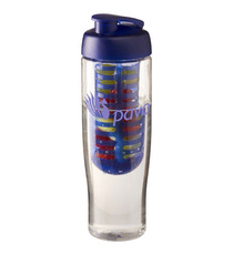 Bouteille publicitaire de sport et infuseur H2O Tempo® 700 ml avec couvercle à clapet Bouteille publicitaire de sport et infuseur H2O Tempo® 700 ml avec couvercle à clapet