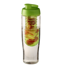 Bouteille publicitaire de sport et infuseur H2O Tempo® 700 ml avec couvercle à clapet Bouteille publicitaire de sport et infuseur H2O Tempo® 700 ml avec couvercle à clapet