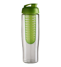 Bouteille publicitaire de sport et infuseur H2O Tempo® 700 ml avec couvercle à clapet Bouteille publicitaire de sport et infuseur H2O Tempo® 700 ml avec couvercle à clapet