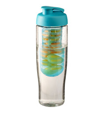 Bouteille publicitaire de sport et infuseur H2O Tempo® 700 ml avec couvercle à clapet Bouteille publicitaire de sport et infuseur H2O Tempo® 700 ml avec couvercle à clapet