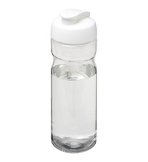 Bouteille publicitaire de sport H2O Base® 650 ml avec couvercle à clapet