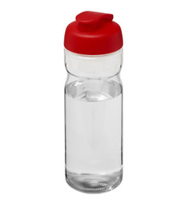 Bouteille publicitaire de sport H2O Base® 650 ml avec couvercle à clapet