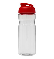 Bouteille publicitaire de sport H2O Base® 650 ml avec couvercle à clapet