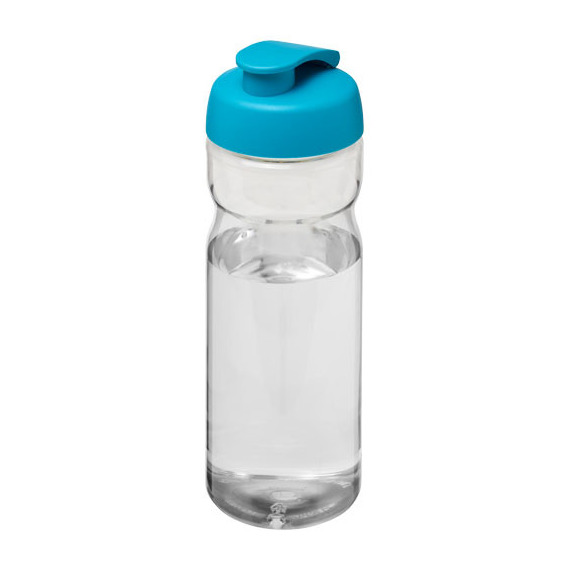 Bouteille publicitaire de sport H2O Base® 650 ml avec couvercle à clapet