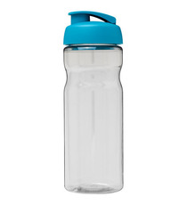 Bouteille publicitaire de sport H2O Base® 650 ml avec couvercle à clapet