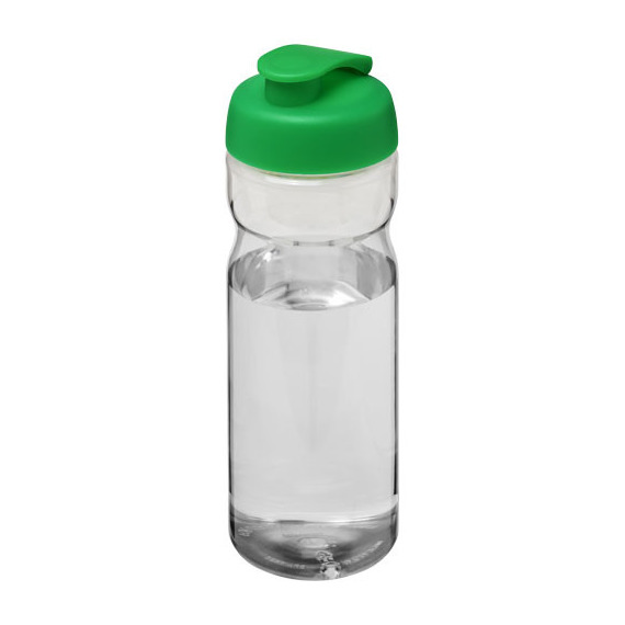 Bouteille publicitaire de sport H2O Base® 650 ml avec couvercle à clapet