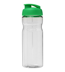 Bouteille publicitaire de sport H2O Base® 650 ml avec couvercle à clapet