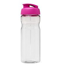 Bouteille publicitaire de sport H2O Base® 650 ml avec couvercle à clapet Bouteille publicitaire de sport H2O Base® 650 ml avec couvercle à clapet