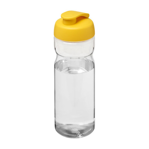 Bouteille publicitaire de sport H2O Base® 650 ml avec couvercle à clapet