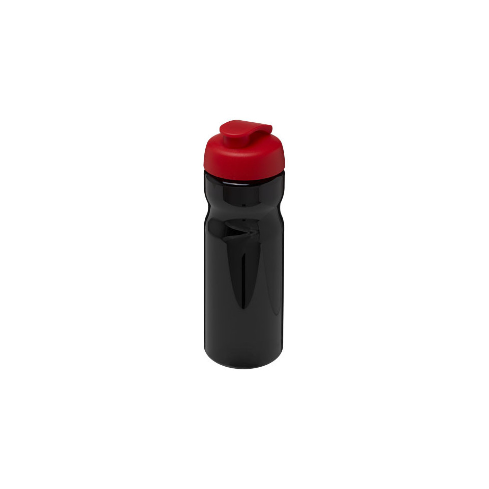Bouteille publicitaire de sport H2O Base® 650 ml avec couvercle à clapet