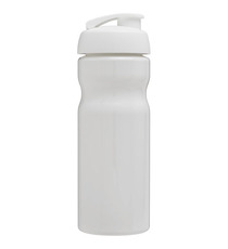 Bouteille publicitaire de sport H2O Base® 650 ml avec couvercle à clapet