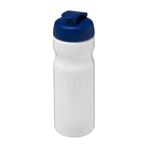 Bouteille publicitaire de sport H2O Base® 650 ml avec couvercle à clapet