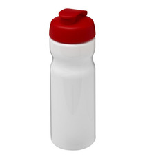 Bouteille publicitaire de sport H2O Base® 650 ml avec couvercle à clapet Bouteille publicitaire de sport H2O Base® 650 ml avec couvercle à clapet