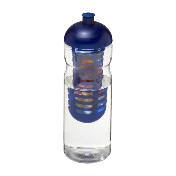 Bouteille publicitaire de sport et infuseur H2O Base® 650 ml avec couvercle dôme Bouteille publicitaire de sport et infuseur H2O Base® 650 ml avec couvercle dôme