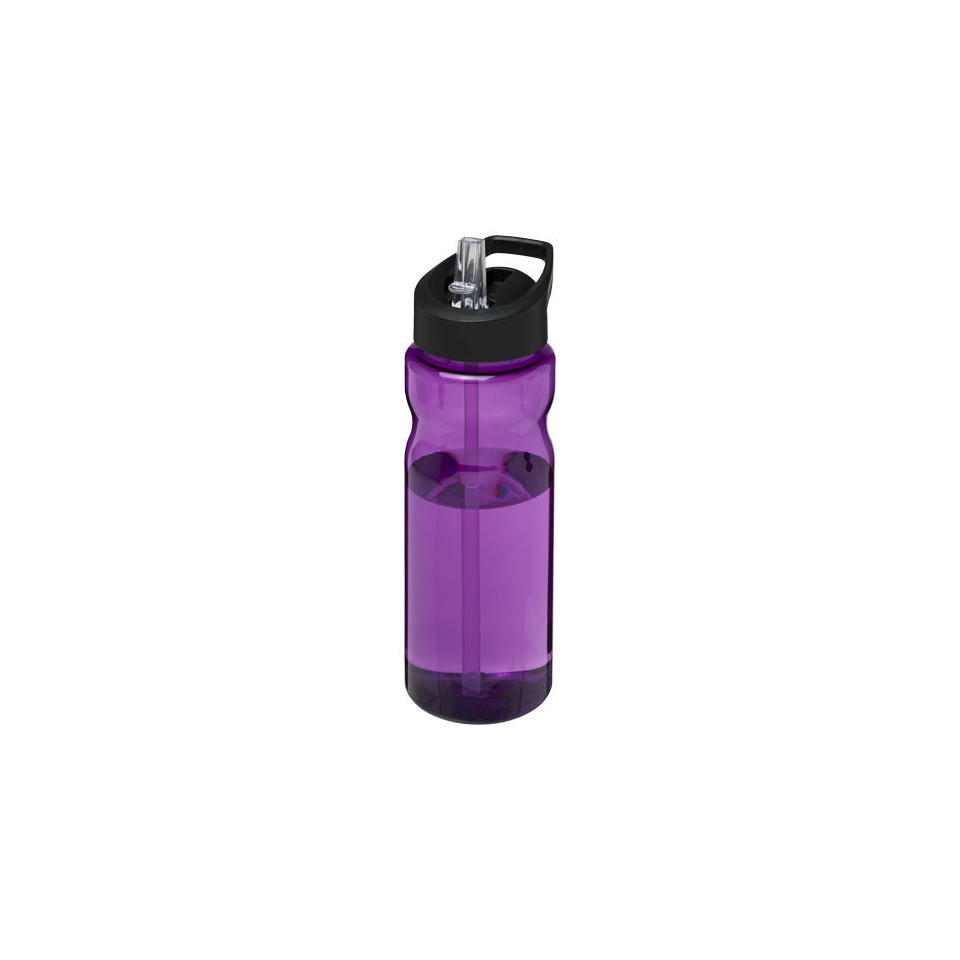 Bouteille publicitaire de sport H2O Base® 650 ml avec couvercle à goulot