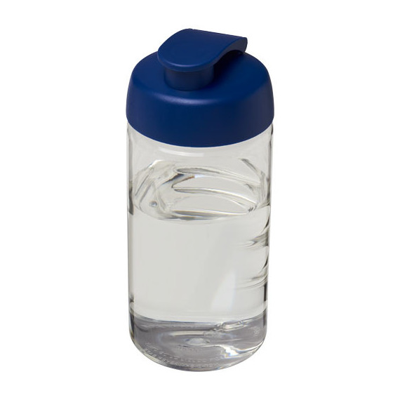 Bouteille publicitaire de sport H2O Bop® 500 ml avec couvercle à clapet