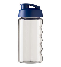 Bouteille publicitaire de sport H2O Bop® 500 ml avec couvercle à clapet