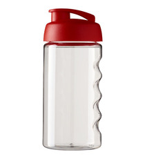 Bouteille publicitaire de sport H2O Bop® 500 ml avec couvercle à clapet