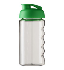 Bouteille publicitaire de sport H2O Bop® 500 ml avec couvercle à clapet Bouteille publicitaire de sport H2O Bop® 500 ml avec couvercle à clapet