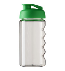 Bouteille publicitaire de sport H2O Bop® 500 ml avec couvercle à clapet