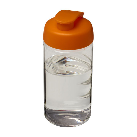 Bouteille publicitaire de sport H2O Bop® 500 ml avec couvercle à clapet