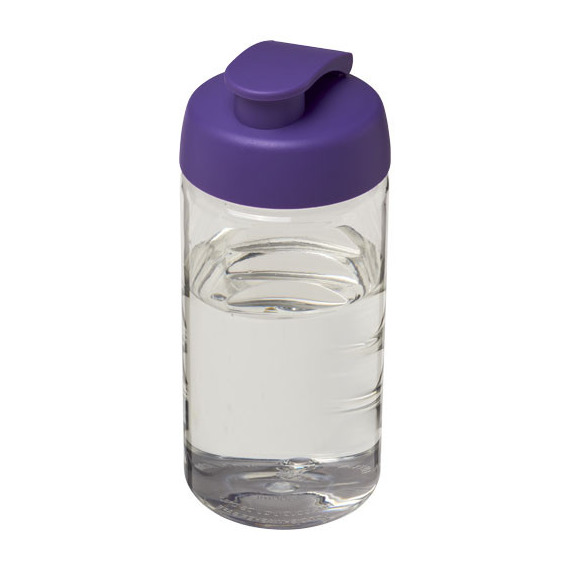 Bouteille publicitaire de sport H2O Bop® 500 ml avec couvercle à clapet