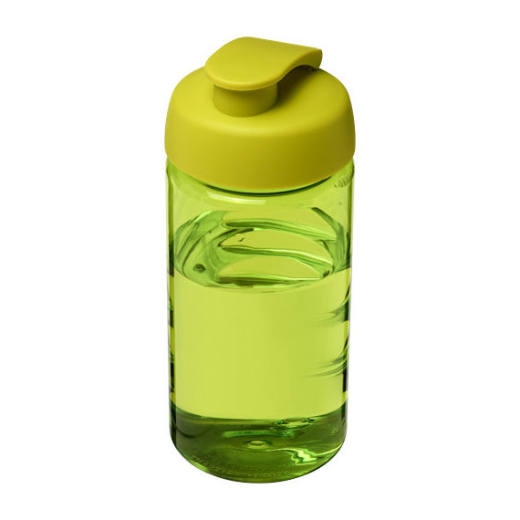 Bouteille publicitaire de sport H2O Bop® 500 ml avec couvercle à clapet