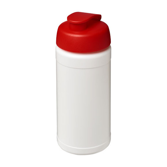 Bouteille publicitaire de sport Baseline® Plus 500 ml avec couvercle à clapet