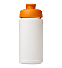 Bouteille publicitaire de sport Baseline® Plus 500 ml avec couvercle à clapet Bouteille publicitaire de sport Baseline® Plus 500 ml avec couvercle à clapet