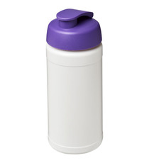 Bouteille publicitaire de sport Baseline® Plus 500 ml avec couvercle à clapet Bouteille publicitaire de sport Baseline® Plus 500 ml avec couvercle à clapet