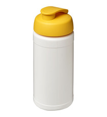 Bouteille publicitaire de sport Baseline® Plus 500 ml avec couvercle à clapet