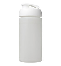 Bouteille publicitaire de sport Baseline® Plus 500 ml avec couvercle à clapet