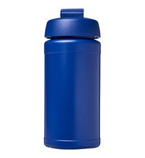 Bouteille publicitaire de sport Baseline® Plus 500 ml avec couvercle à clapet