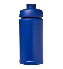 Bouteille publicitaire de sport Baseline® Plus 500 ml avec couvercle à clapet