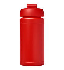 Bouteille publicitaire de sport Baseline® Plus 500 ml avec couvercle à clapet